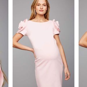 Pietro Brunelli Salisburgo Maternity Dress in Pink